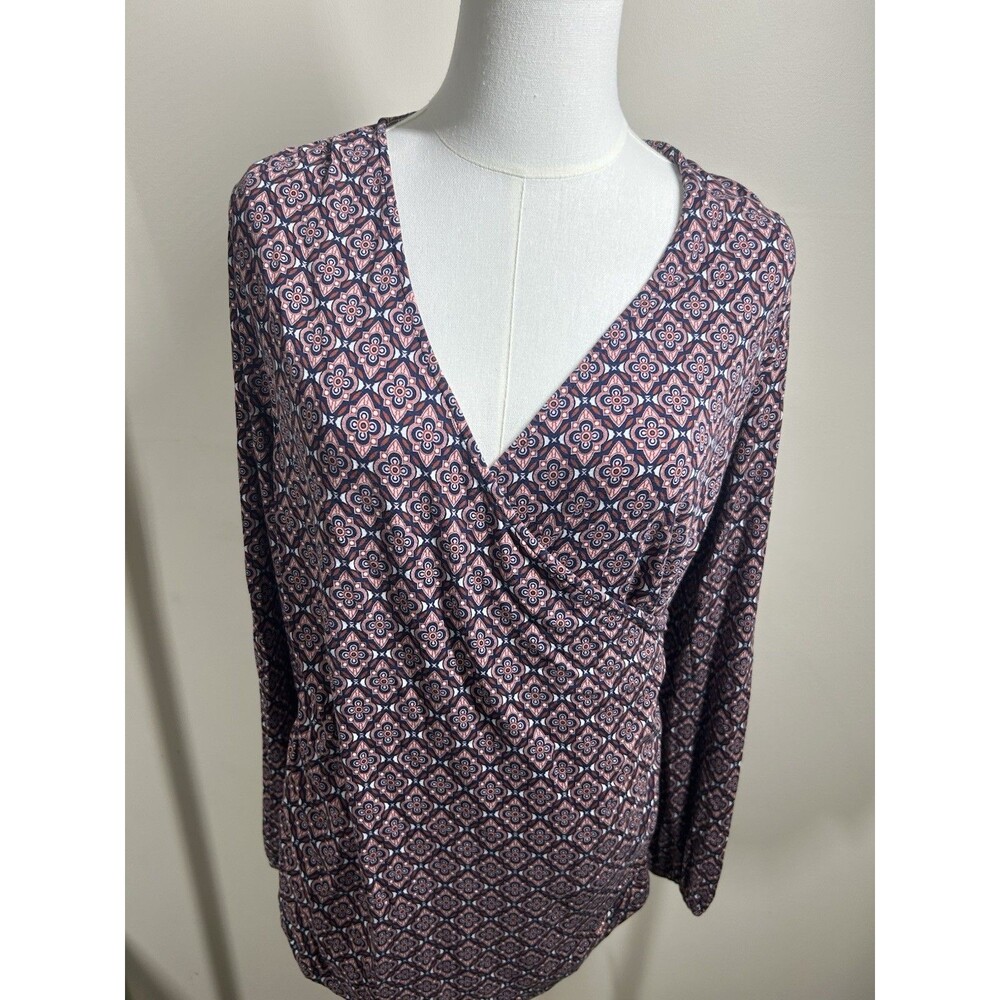 Boden Women's Blouse Size 16 multicolor FREE SHIPPING 013